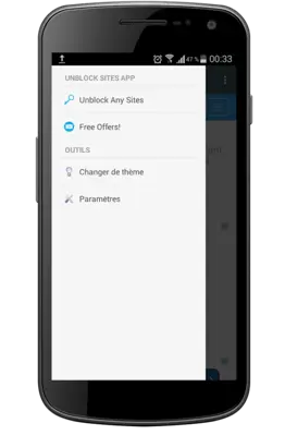 Unblock Sites android App screenshot 0